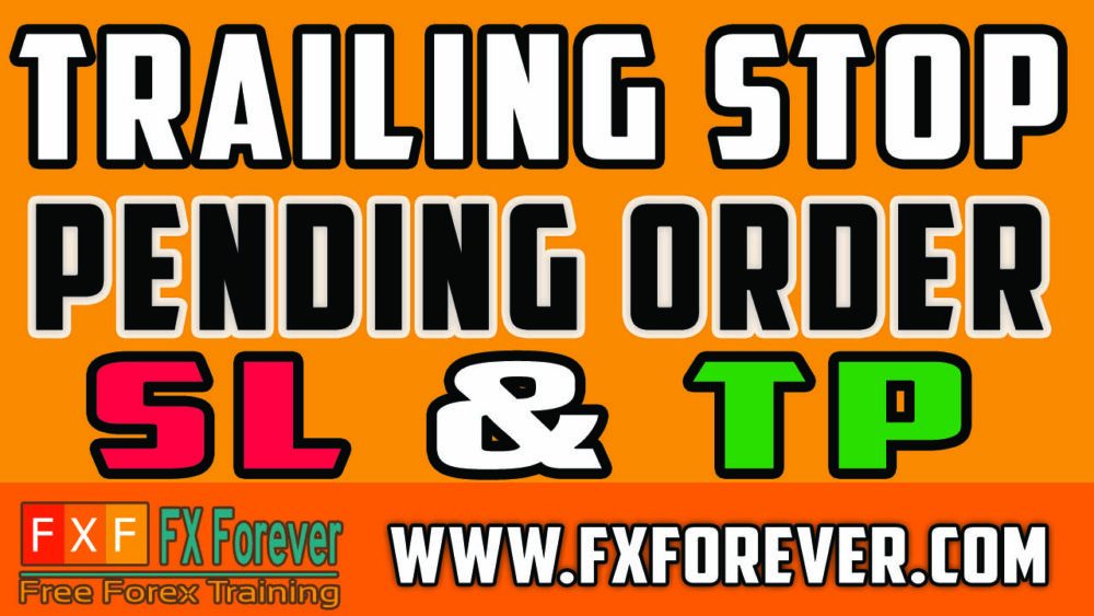 pending order and trailing stop